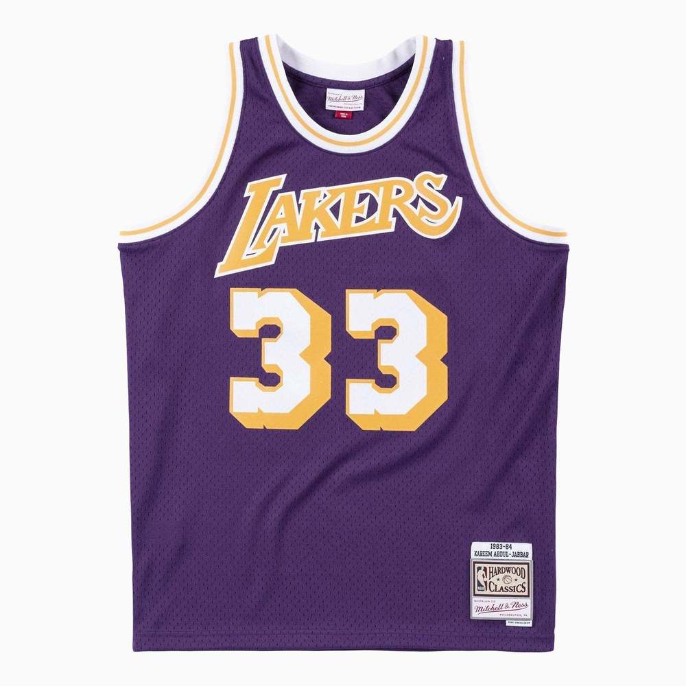 Swingman Kareem Abdul-Jabbar Los Angeles Lakers NBA 1983-84 Jersey (Brand New)